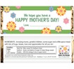 personalized mother's day candy bar wrappers